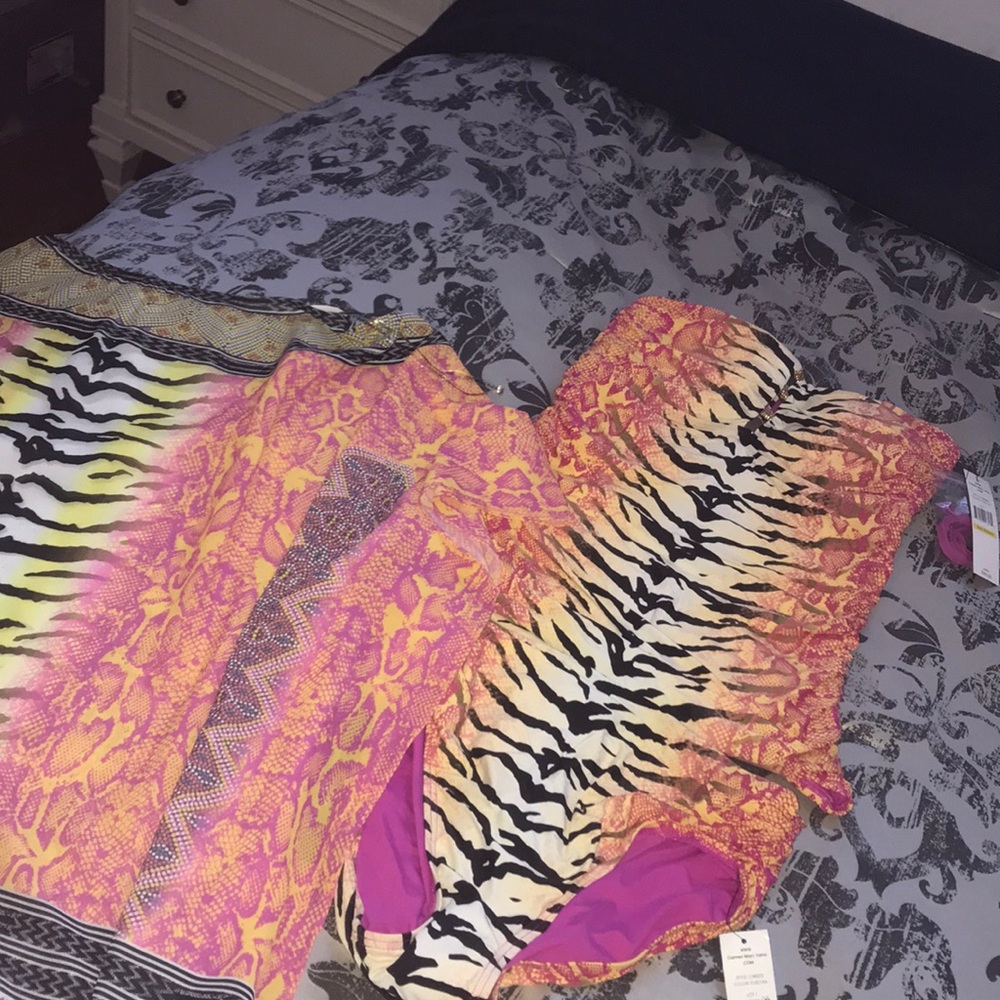 Bathing suit and cover up